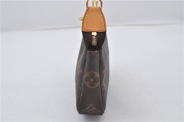 Authentic Louis Vuitton Monogram Mini Pochette Accessoires Pouch M58009 LV 9492E