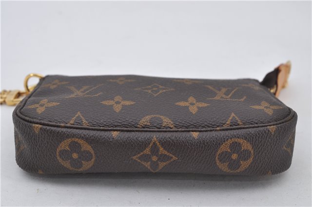 Authentic Louis Vuitton Monogram Mini Pochette Accessoires Pouch M58009 LV 9492E