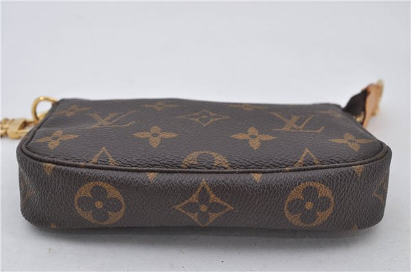 Authentic Louis Vuitton Monogram Mini Pochette Accessoires Pouch M58009 LV 9492E
