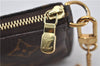 Authentic Louis Vuitton Monogram Mini Pochette Accessoires Pouch M58009 LV 9492E