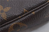 Authentic Louis Vuitton Monogram Mini Pochette Accessoires Pouch M58009 LV 9492E