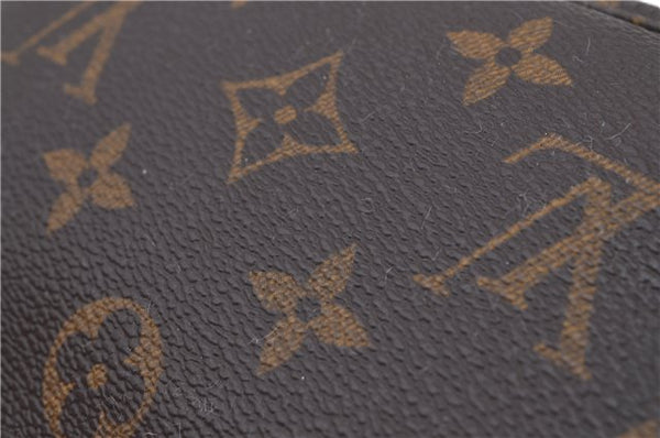 Authentic Louis Vuitton Monogram Mini Pochette Accessoires Pouch M58009 LV 9492E