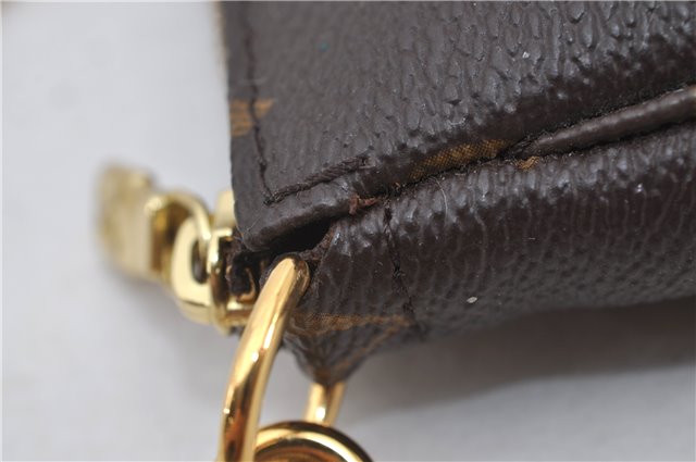 Authentic Louis Vuitton Monogram Mini Pochette Accessoires Pouch M58009 LV 9492E
