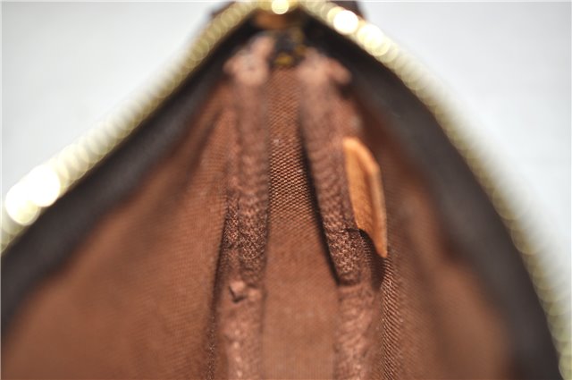 Authentic Louis Vuitton Monogram Mini Pochette Accessoires Pouch M58009 LV 9492E