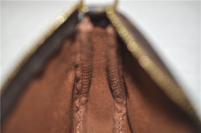 Authentic Louis Vuitton Monogram Mini Pochette Accessoires Pouch M58009 LV 9492E