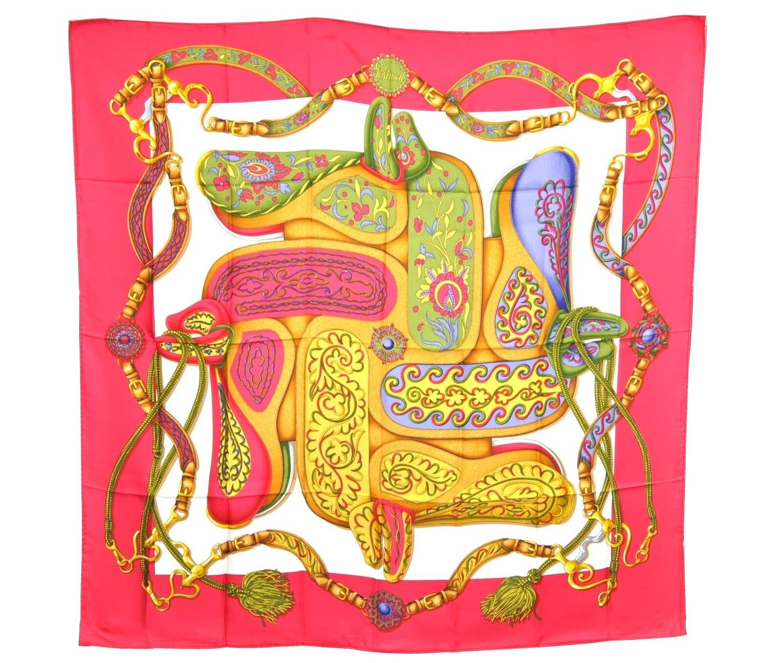 Authentic HERMES Carre 90 Scarf 