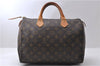 Authentic Louis Vuitton Monogram Speedy 30 Hand Bag M41526 LV 9493C