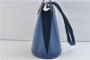 Authentic Louis Vuitton Epi Cluny Shoulder Bag Blue M52255 LV 9494C