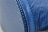 Authentic Louis Vuitton Epi Cluny Shoulder Bag Blue M52255 LV 9494C