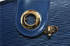 Authentic Louis Vuitton Epi Cluny Shoulder Bag Blue M52255 LV 9494C