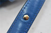 Authentic Louis Vuitton Epi Cluny Shoulder Bag Blue M52255 LV 9494C