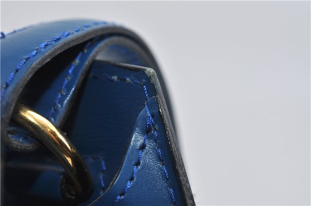 Authentic Louis Vuitton Epi Cluny Shoulder Bag Blue M52255 LV 9494C