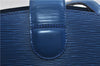 Authentic Louis Vuitton Epi Cluny Shoulder Bag Blue M52255 LV 9494C