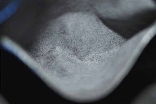 Authentic Louis Vuitton Epi Cluny Shoulder Bag Blue M52255 LV 9494C