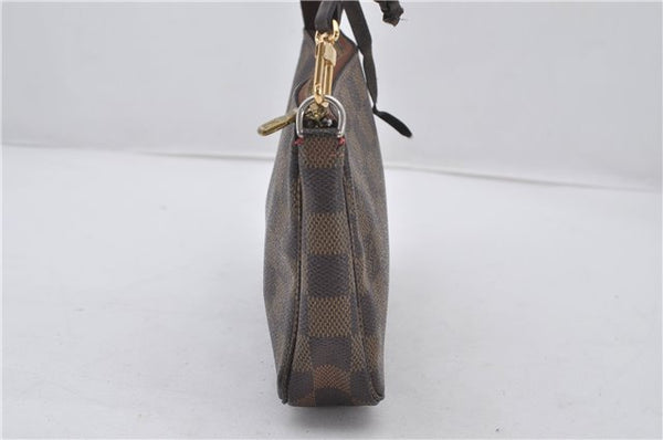 Authentic Louis Vuitton Damier Pochette Accessoires Pouch Purse N51985 LV 9495E