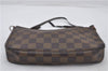Authentic Louis Vuitton Damier Pochette Accessoires Pouch Purse N51985 LV 9495E