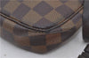 Authentic Louis Vuitton Damier Pochette Accessoires Pouch Purse N51985 LV 9495E