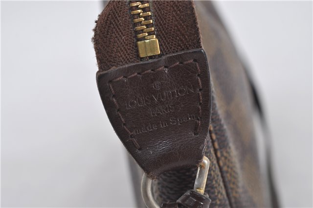 Authentic Louis Vuitton Damier Pochette Accessoires Pouch Purse N51985 LV 9495E