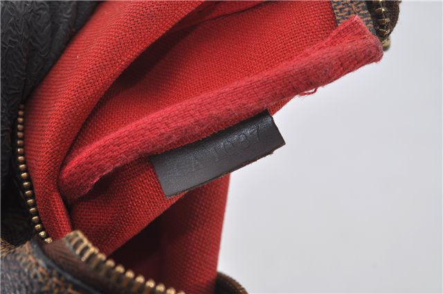 Authentic Louis Vuitton Damier Pochette Accessoires Pouch Purse N51985 LV 9495E