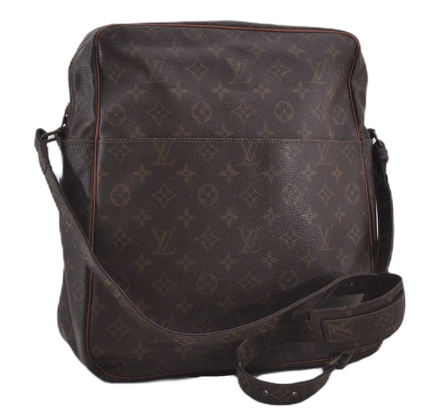 Authentic Louis Vuitton Monogram Marceau Shoulder Cross Body Bag Old Model 9497E