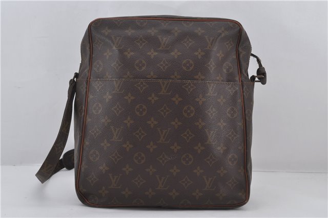 Authentic Louis Vuitton Monogram Marceau Shoulder Cross Body Bag Old Model 9497E