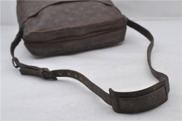 Authentic Louis Vuitton Monogram Marceau Shoulder Cross Body Bag Old Model 9497E
