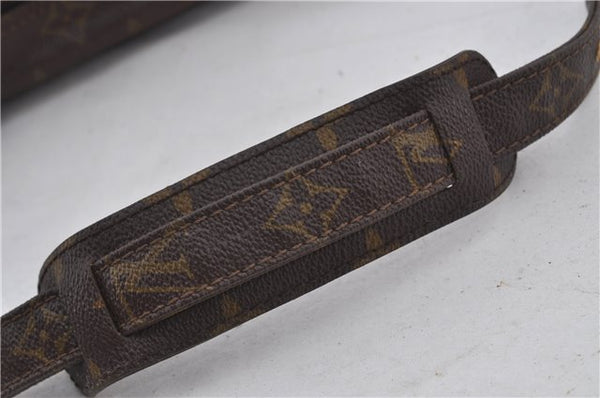 Authentic Louis Vuitton Monogram Marceau Shoulder Cross Body Bag Old Model 9497E