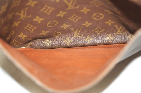 Authentic Louis Vuitton Monogram Marceau Shoulder Cross Body Bag Old Model 9497E