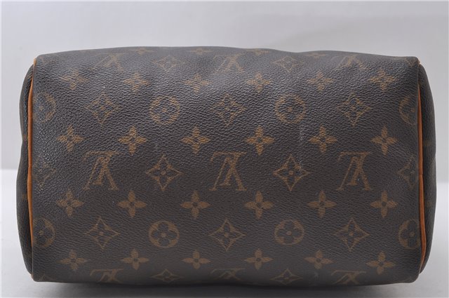 Authentic Louis Vuitton Monogram Speedy 25 Hand Bag M41528 LV 9500C