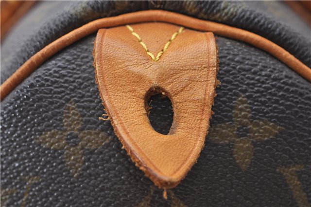 Authentic Louis Vuitton Monogram Speedy 25 Hand Bag M41528 LV 9500C