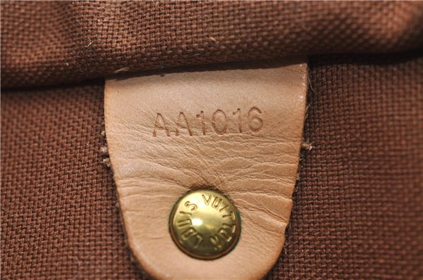Authentic Louis Vuitton Monogram Speedy 25 Hand Bag M41528 LV 9500C