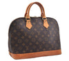 Authentic Louis Vuitton Monogram Alma Hand Bag Purse M51130 LV 9501E