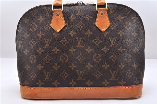 Authentic Louis Vuitton Monogram Alma Hand Bag Purse M51130 LV 9501E