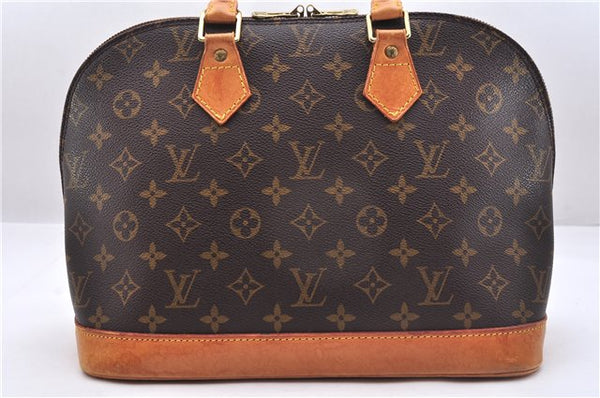 Authentic Louis Vuitton Monogram Alma Hand Bag Purse M51130 LV 9501E