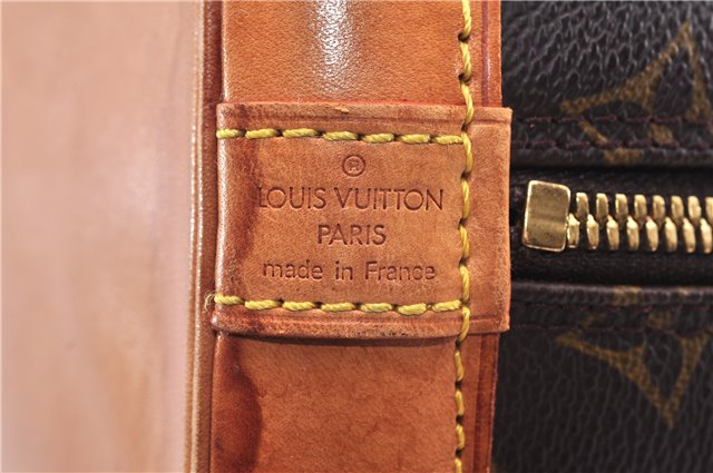 Authentic Louis Vuitton Monogram Alma Hand Bag Purse M51130 LV 9501E