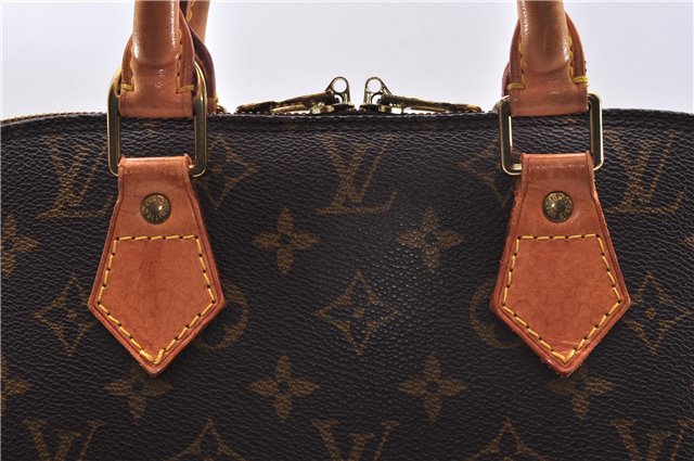 Authentic Louis Vuitton Monogram Alma Hand Bag Purse M51130 LV 9501E