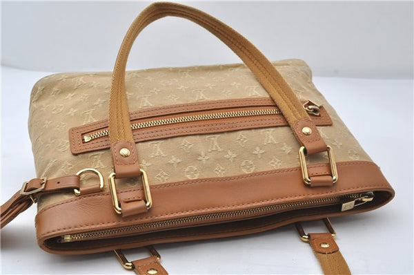 Authentic Louis Vuitton Monogram Mini Lucille PM Hand Bag Beige M92684 LV 9502D