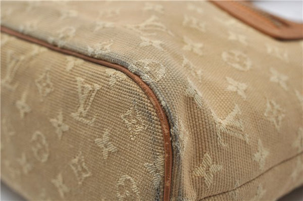 Authentic Louis Vuitton Monogram Mini Lucille PM Hand Bag Beige M92684 LV 9502D