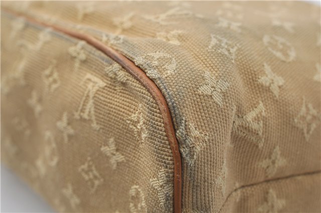 Authentic Louis Vuitton Monogram Mini Lucille PM Hand Bag Beige M92684 LV 9502D