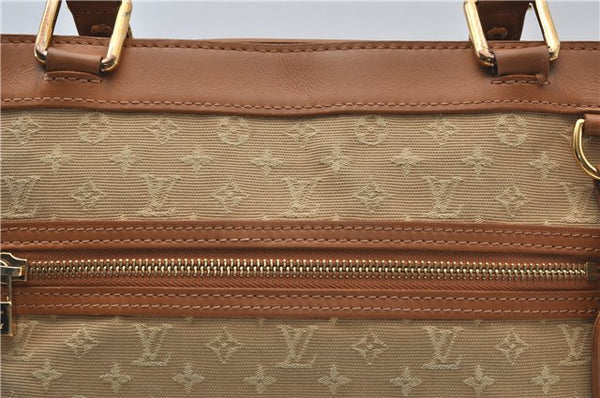 Authentic Louis Vuitton Monogram Mini Lucille PM Hand Bag Beige M92684 LV 9502D