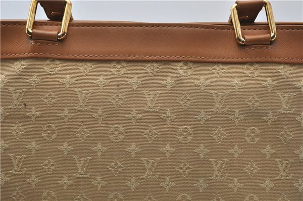 Authentic Louis Vuitton Monogram Mini Lucille PM Hand Bag Beige M92684 LV 9502D