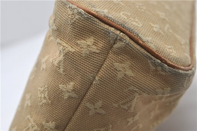 Authentic Louis Vuitton Monogram Mini Lucille PM Hand Bag Beige M92684 LV 9502D