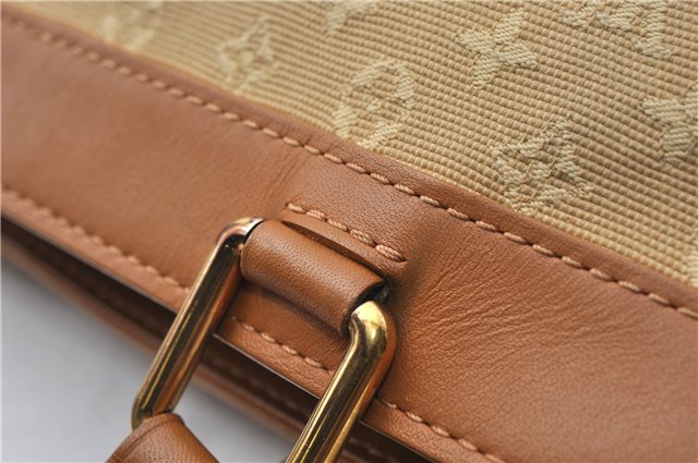 Authentic Louis Vuitton Monogram Mini Lucille PM Hand Bag Beige M92684 LV 9502D