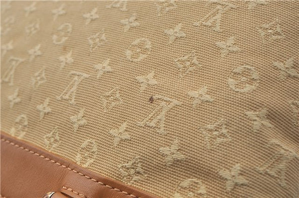 Authentic Louis Vuitton Monogram Mini Lucille PM Hand Bag Beige M92684 LV 9502D