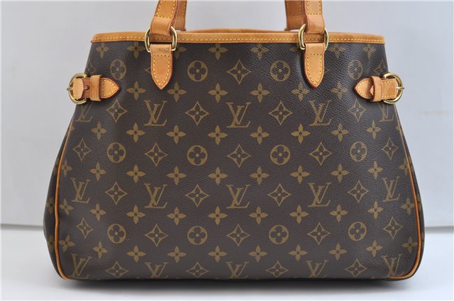 Authentic Louis Vuitton Monogram Batignolles Horizontal Tote Bag M51154 LV 9503E