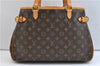 Authentic Louis Vuitton Monogram Batignolles Horizontal Tote Bag M51154 LV 9503E