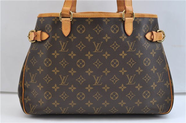 Authentic Louis Vuitton Monogram Batignolles Horizontal Tote Bag M51154 LV 9503E