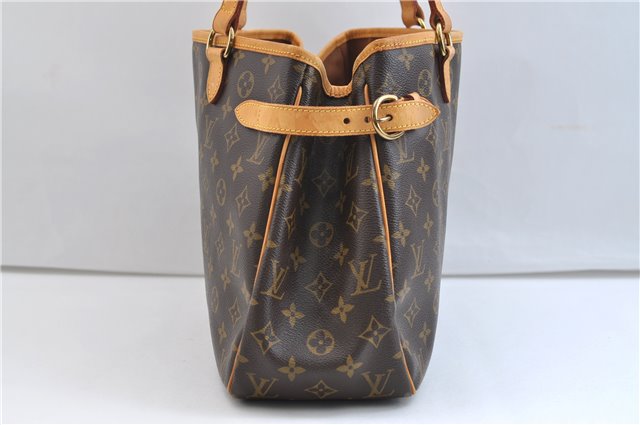 Authentic Louis Vuitton Monogram Batignolles Horizontal Tote Bag M51154 LV 9503E