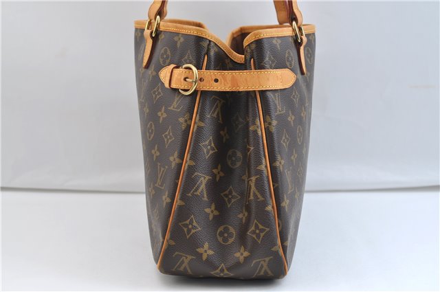 Authentic Louis Vuitton Monogram Batignolles Horizontal Tote Bag M51154 LV 9503E