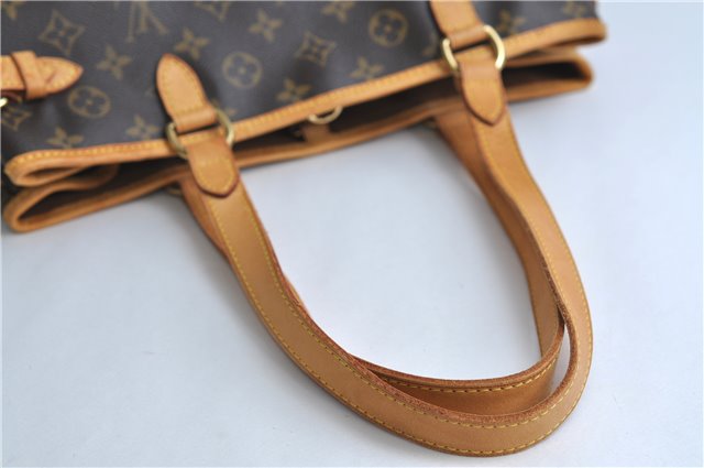 Authentic Louis Vuitton Monogram Batignolles Horizontal Tote Bag M51154 LV 9503E